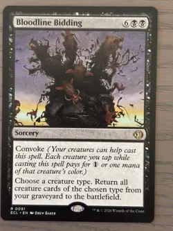 Bloodline Bidding - Near Mint - Lorwyn Eclipsed - MTG - Image 1