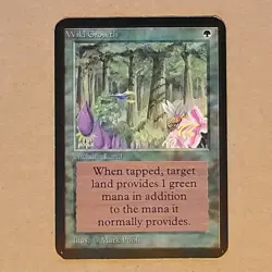MTG - Magic the Gathering - Alpha Wild Growth - LP - Image 1