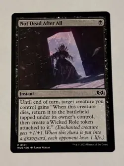 MTG Not Dead After All - Wilds of Eldraine NM - Image 1