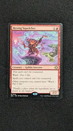 Hexing Squelcher Lorwyn Eclipsed Regular mtg nm - Image 1