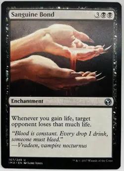 MTG Sanguine Bond Iconic Masters Regular - Image 1