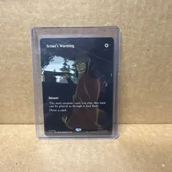 Scout’s Warning (Borderless) Avatar: The Last Airbender: Eternal-Legal Regular - Image 1