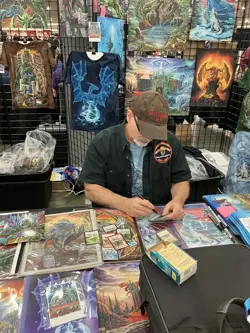 MTG M:tG TORMENT Carrion Rats FOIL - SIGNED by Edward P. Beard, Jr.! - Image 2