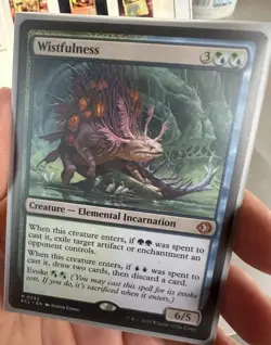 MTG Wistfulness Lorwyn Eclipsed ECL Mythic 252 NM - Image 1