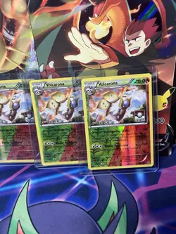 Volcarona Pokemon Steam Siege Reverse Holo League Play Set 1st-4th Place - Image 3
