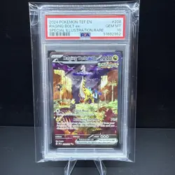 PSA 10 GEM MINT Raging Bolt ex SIR 208/162 Temporal Forces 2024 Pokemon - Image 1