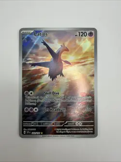 Pokemon Latios 203/191 Surging Sparks Holo Illustration Rare - Image 3