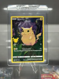 Pokemon TCG Pikachu Card 05/25 Celebrations 25th Anniversary Edition - Image 1