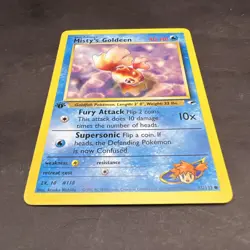 Pokemon 1st Edition Gym Heroes Misty's Goldeen 85/132 NS1 - Image 3