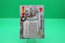1999 Topps #09 Blastoise Rainbow Foil TV Pokemon Animation Series 1 Blue Logo NM - Image 5
