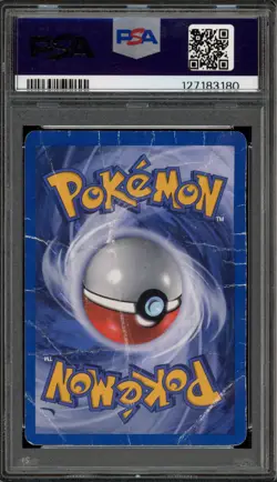 Pokemon Pikachu POP Series 5 Holo #12 INVERTED BACK ERROR PSA 1 - Image 2