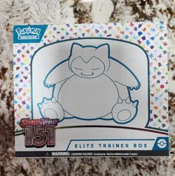 Pokemon TCG Scarlet & Violet 151 ETB Elite Trainer Box ETB Sealed 820650853159 - Image 1