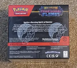 Pokemon TCG Mega Evolution Phantasmal Flames Booster Display Box (36 Packs) - Image 2