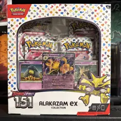 Pokemon TCG: Scarlet & Violet-151 Alakazam ex Collection Booster Box 820650855269 - Image 1