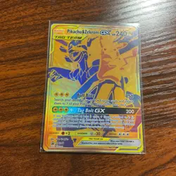 2021 POKEMON SM BLACK STAR PROMO SM248 FULL ART/PIKACHU & ZEKROM GX - Image 1