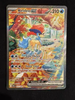 Pokemon Sv: White Flare Keldeo EX 167/086 Special Illustration Rare - Image 1