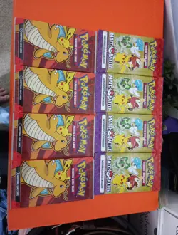 Pokemon Match Battle McDonalds Promo Sealed Booster 8 Packs - Image 1
