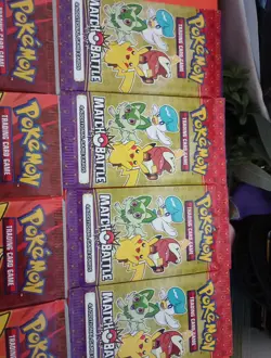 Pokemon Match Battle McDonalds Promo Sealed Booster 8 Packs - Image 2