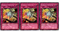 Yugioh- 3X Assault Counter - Common - 1st Edition - CRMS-EN075 - Near Mint - Image 1