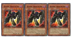 Yugioh- 3X Blackwing - Sirocco the Dawn - Common - 1st Edition - CRMS-EN010 - LP - Image 1
