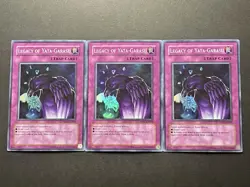 3x Legacy Of Yata-Garasu | PP01-EN009 | Super Rares | MP | YuGiOh! - Image 1