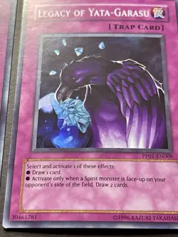3x Legacy Of Yata-Garasu | PP01-EN009 | Super Rares | MP | YuGiOh! - Image 4