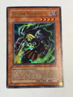 Exodia Necross DCR-020 Ultra Rare 1st Edition Yu-Gi-Oh Near Mint - Image 1