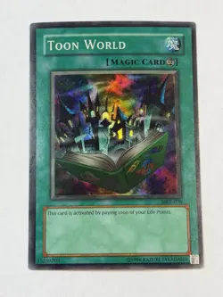 Toon World MRL-076 Super Rare Baby Foil Shift Error Yu-Gi-Oh - Image 1