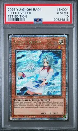 PSA 10 Effect Veiler | 1st Edition RA04 | QCSR | YU-GI-OH! - Image 1