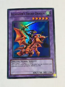 Alligator's Sword Dragon WP11-EN015 Super Rare Promo Yu-Gi-Oh - Image 1