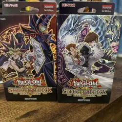 New! Sealed Konami Yugioh Seto Kaiba & Yugi Multi Structure Decks 1st Edition - Image 1