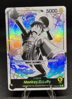 Monkey.D.Luffy (001) (Parallel) ST29-001 Starter Deck 29: Egghead Foil NM/M - Image 1