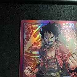 One Piece English Monkey.D.Luffy ST01-001 Leader Foil - Near Mint - Image 5