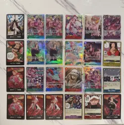 Massive Rare One Piece Super Rare, Parallel & More 650+ Card 148 Foils Lot NM/M - Image 3