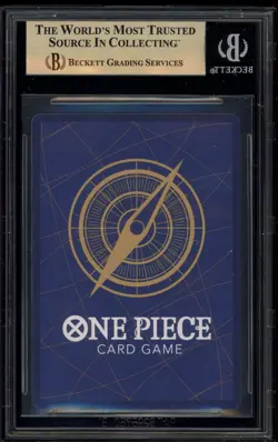 One Piece CCG Franky 500 Years in the Future Par Foil OP07-107 BGS 9.5 - Image 2