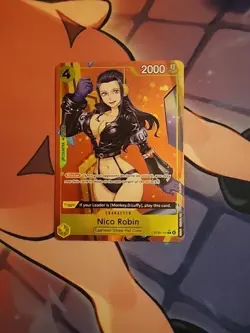 Nico Robin ST29-009 Alternate Art Egghead One Piece TCG Near Mint English - Image 2