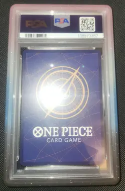 2025 ONE PIECE OP11 EN GEAR TWO #080 ALTERNATE ART PSA 10 - Image 2