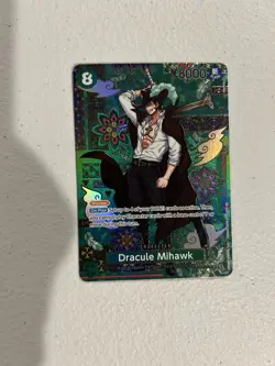 One Piece Dracule Mihawk SP OP12-030 OP14 The Azure Seas Seven - Image 1