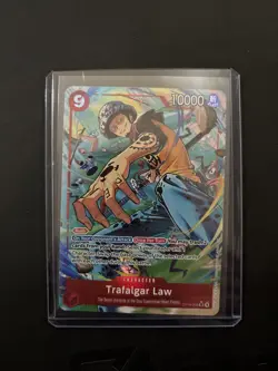 Trafalgar Law One Piece Alt Art OP14-009 (SR) Mint Condition English - Image 1