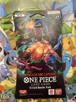 One Piece OP-06 Wings Of The Captain Blister Pack - Sleeved Booster - Image 1