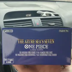 One Piece OP14-EB04 The Azure Sea's Seven Booster Box English - Image 2