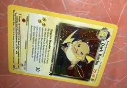 DARK RAICHU Pokemon Card 83/82 WoTC 2000 HOLO TCG Original Vintage RARE Rocket - Image 5