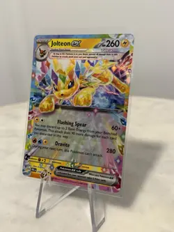 Jolteon EX 030/131 - S&V Prismatic Evolutions Double Rare - Pokemon TCG Card NM - Image 2