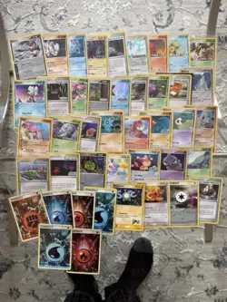 94 Card Vintage Pokemon Card Lot - EX Era Stamp Reverse Holos - MP to DMG - Image 1