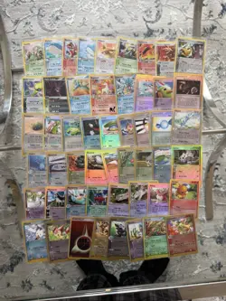 94 Card Vintage Pokemon Card Lot - EX Era Stamp Reverse Holos - MP to DMG - Image 2