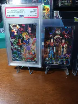 Super Dragon Ball Heroes Android 17&18 Card Lot 0f 2 1 Psa10 1 Android 17 - Image 1