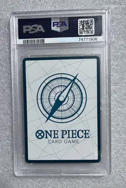 2023 One Piece TCG Paramount War Monkey D. Luffy Don!! Card Alternate Art PSA 9 - Image 2