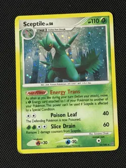 Sceptile 10/100 Holo Rare DP Stormfront Pokemon Card 2008 LP/MP - Image 1
