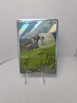 Hops Wooloo 170/159 (JTG) Journey Together NM Illustration Rare Pokemon Card - Image 1