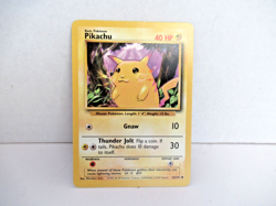 Pokemon Pikachu Yellow Cheeks Base Set 1999 Card #58/102 Vintage. - Image 1